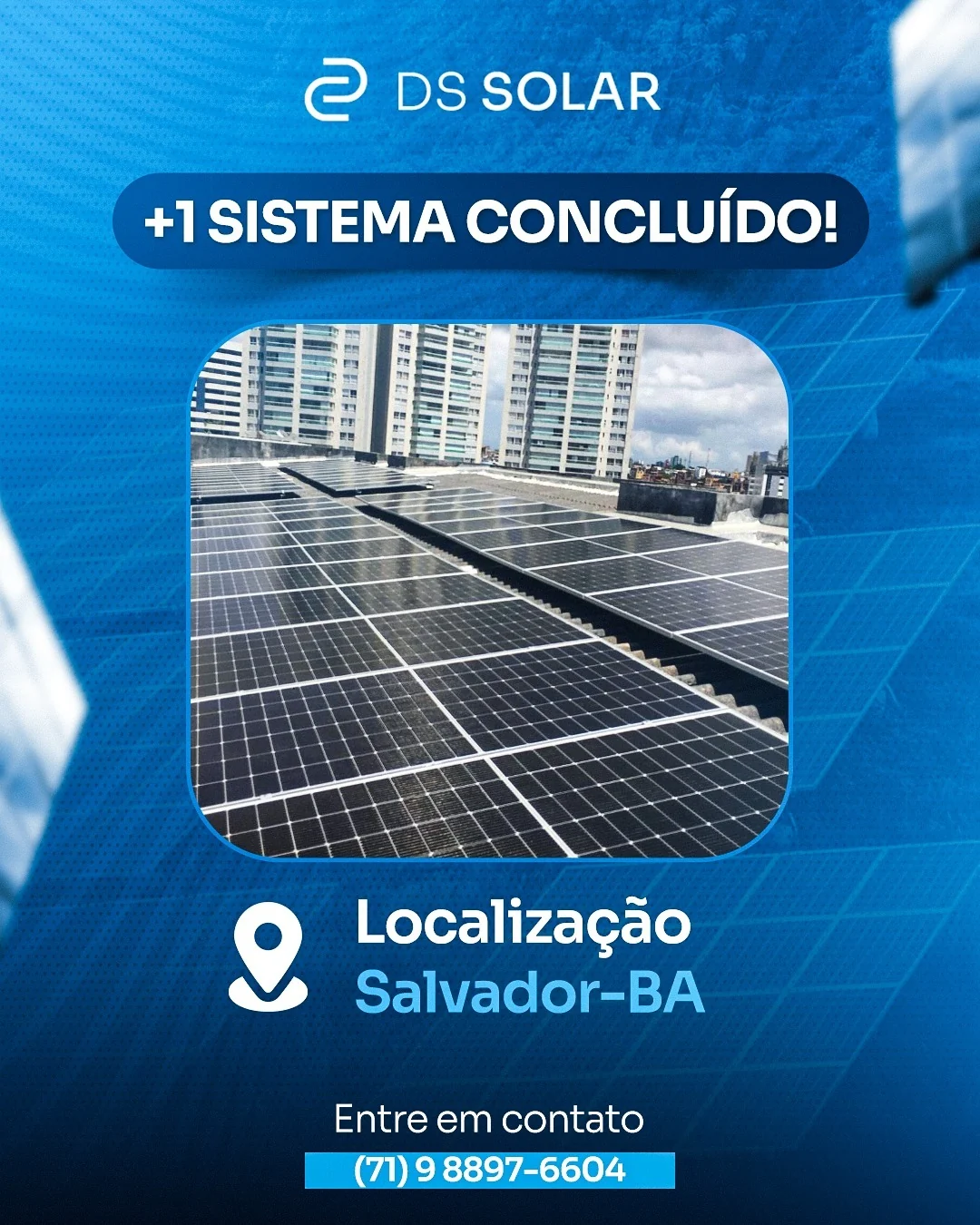 Registro de instalação publicado pela DS
